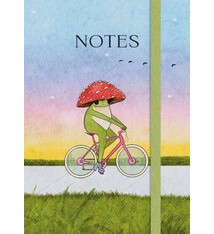 Summersdale The Little Frog Notebook: A Beautiful 160-Page Lined Notebook Featuring the Internet’s Beloved Mushroom Frog, from the Artist Maybell Eequay