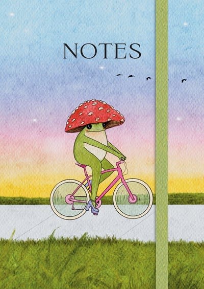 Summersdale The Little Frog Notebook: A Beautiful 160-Page Lined Notebook Featuring the Internet’s Beloved Mushroom Frog, from the Artist Maybell Eequay