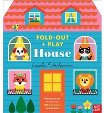 Nosy Crow Fold-Out + Play: House