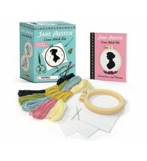 RP Minis Jane Austen Cross-Stitch Kit: Includes 4 Patterns