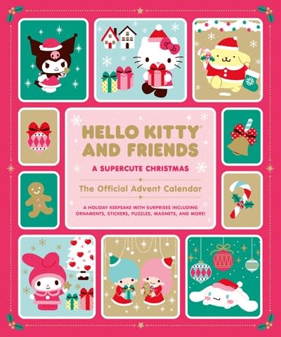 RP Studio Hello Kitty and Friends: A Supercute Christmas: The Official Advent Calendar: A Holiday Keepsake with Surprises Including Ornaments, Stickers, Puzzles, Magnets, and More!