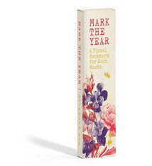 Mark the Year Bookmark Box: A Floral Bookmark for Each Month