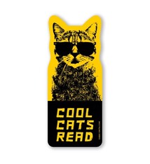 Cool Cats Read Sticker