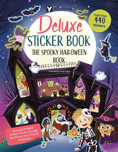 Deluxe Sticker Book: The Spooky Halloween Book
