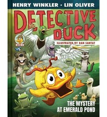Amulet Books Detective Duck: The Mystery at Emerald Pond (Detective Duck #3)