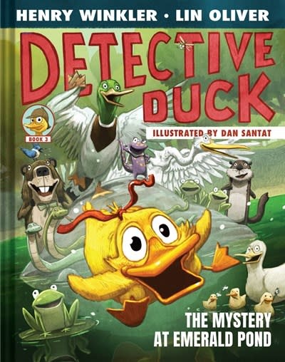 Amulet Books Detective Duck: The Mystery at Emerald Pond (Detective Duck #3)