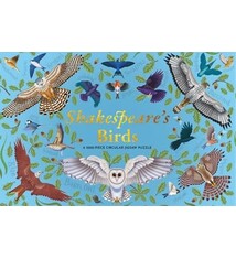 Shakespeare's Birds: A 1000-piece Circular Jigsaw Puzzle by Rebecca Harris