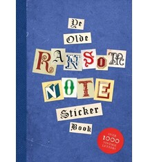 Ye Olde Ransom Note Sticker Book: Over 2000 peel-off letters for your anonymous messages