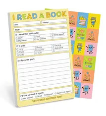 I Read a Book Can-Do Pad