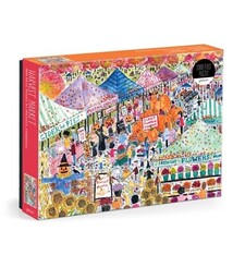 Galison Michael Storrings Harvest Market 1000 Piece Puzzle