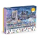 Galison Michael Storrings Snowfall Over New York City 1000 Piece Puzzle