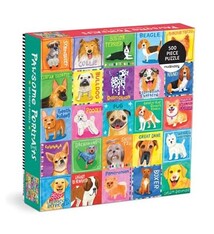 Mudpuppy Pawsome Portraits 500 Piece Family Puzzle