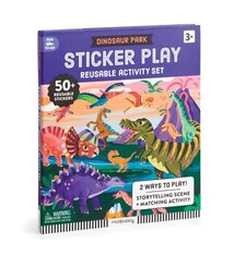 Mudpuppy Dinosaur Park Sticker Play Reusable Activity Set