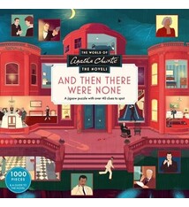 Laurence King Publishing The World of Agatha Christie: And Then There Were None A 1000-piece jigsaw puzzle: Illustrated by Ruby Ash