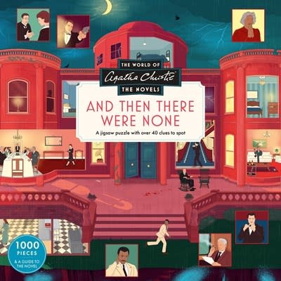 Laurence King Publishing The World of Agatha Christie: And Then There Were None A 1000-piece jigsaw puzzle: Illustrated by Ruby Ash