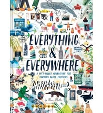 Chronicle Books Everything & Everywhere: A Fact-Filled Adventure for Curious Globe-Trotters (Travel Book for Children, Kids Adventure Book, World Fact Book for Kids)