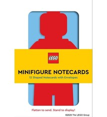 Chronicle Books LEGO Minifigure Notecards: 12 Shaped Notecards with Envelopes