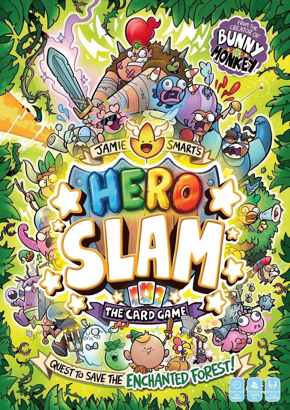 Laurence King Publishing Jamie Smart's Hero Slam Game