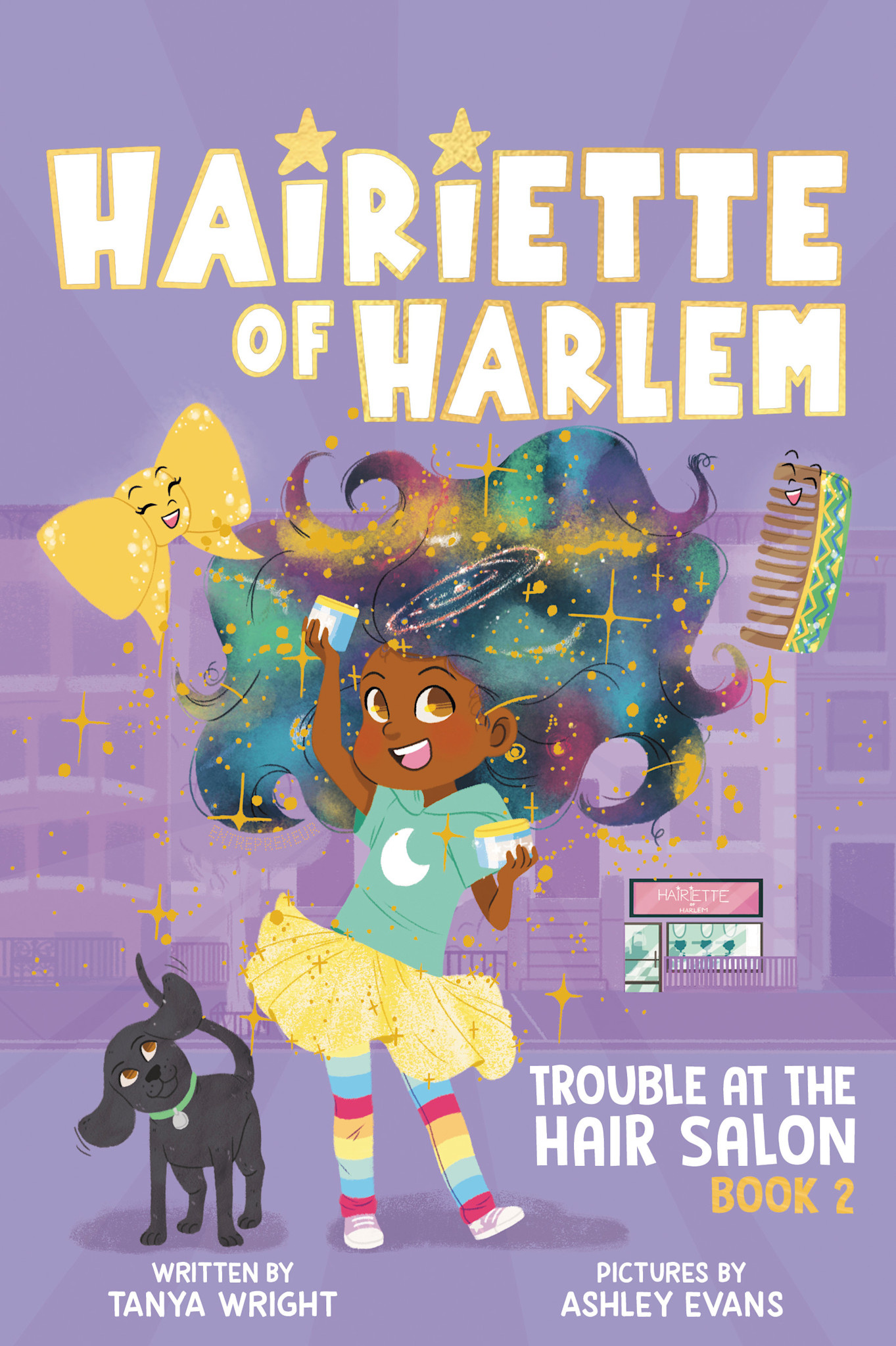 Sourcebooks Young Readers Hairiette of Harlem Book #2 Trouble At the Hair Salon