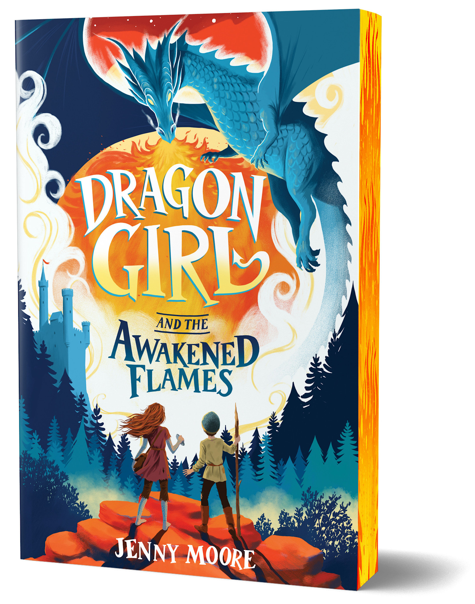 Sourcebooks Young Readers Dragon Girl and the Awakened Flames (Deluxe Edition)