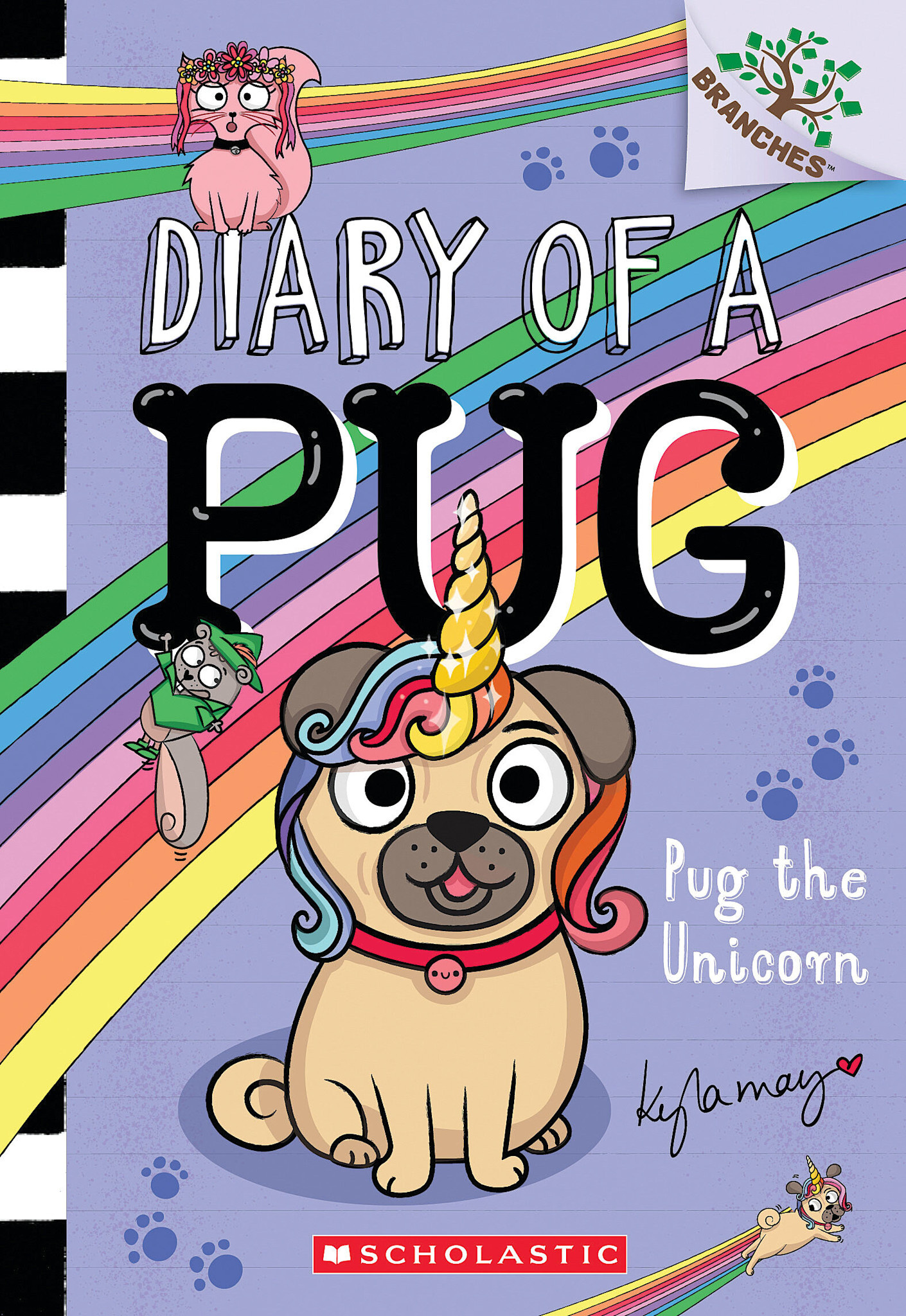 Scholastic Inc. Diary of a Pug #14 Pug the Unicorn