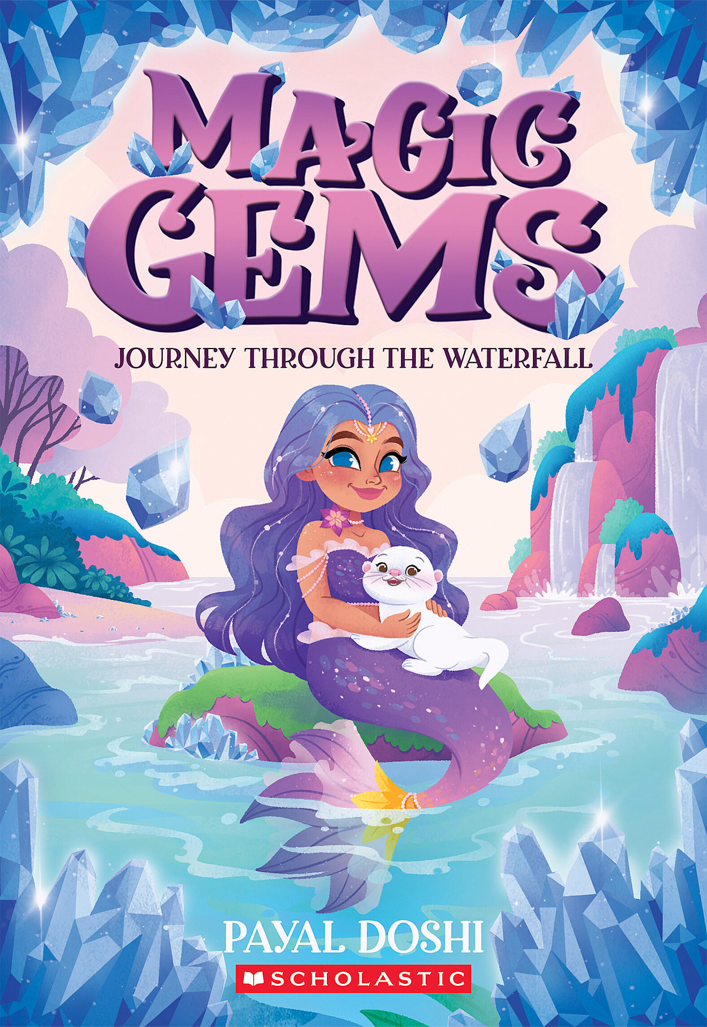 Scholastic Paperbacks Magic Gems #1 Journey Through the Waterfall