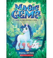 Scholastic Paperbacks Magic Gems #2 Lost in the Crystal Caves
