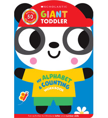 Cartwheel Books Giant Toddler: My Alphabet & Counting Workbook (Scholastic Early Learners)