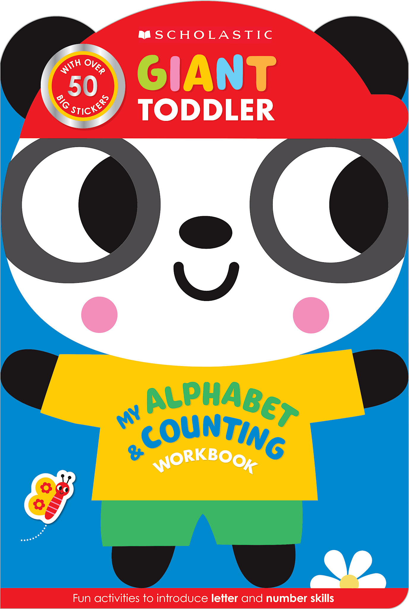 Cartwheel Books Giant Toddler: My Alphabet & Counting Workbook (Scholastic Early Learners)
