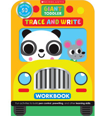 Cartwheel Books Giant Toddler: Trace & Write Workbook (Scholastic Early Learners)