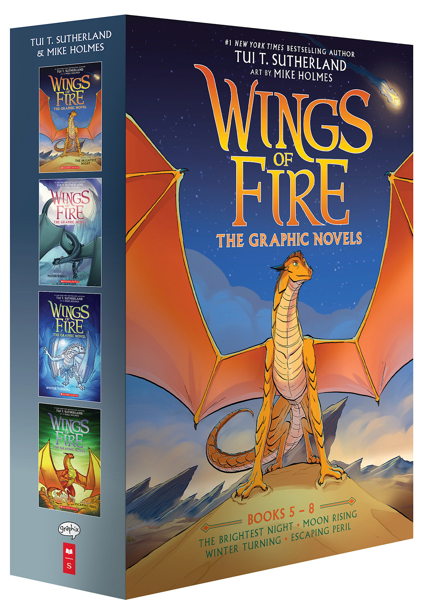 Graphix Wings of Fire #5-#8: A Graphic Novel Box Set (Wings of Fire Graphic Novels #5-#8)