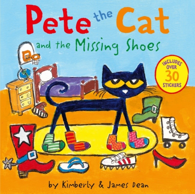 HarperCollins Pete the Cat and the Missing Shoes: Includes Over 30 Stickers