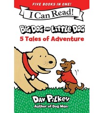 Clarion Books Big Dog and Little Dog: 5 Tales of Adventure: 5 My First I Can Reads in One! Big Dog and Little Dog, Big Dog and Little Dog Getting Trouble, Big Dog and Little Dog Making a Mistake, Big Dog and Little Dog Going for a Walk, Big Dog and Little Dog Wearing S