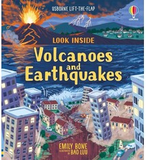 Usborne Look Inside Volcanoes and Earthquakes