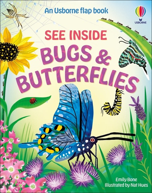Usborne See Inside Bugs and Butterflies
