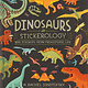 Clarkson Potter Dinosaurs Stickerology: 500 Stickers from Prehistoric Life; Stickers for Journals, Water Bottles, and Laptops; Stickers for Fossil and Paleontology Lovers