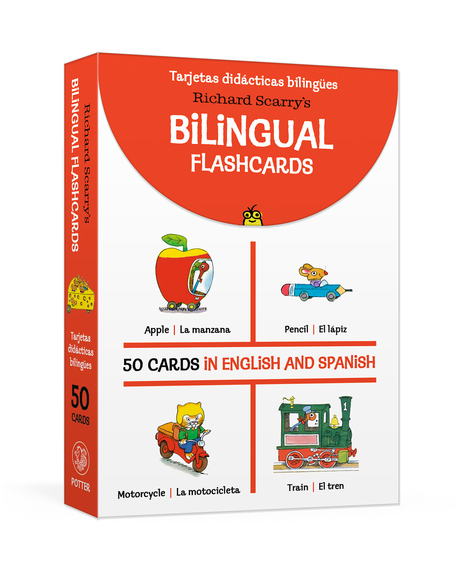 Clarkson Potter Richard Scarry's Bilingual Flashcards: 50 Cards in English and Spanish