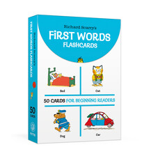Clarkson Potter Richard Scarry's First Words Flashcards: 50 Cards for Beginning Readers
