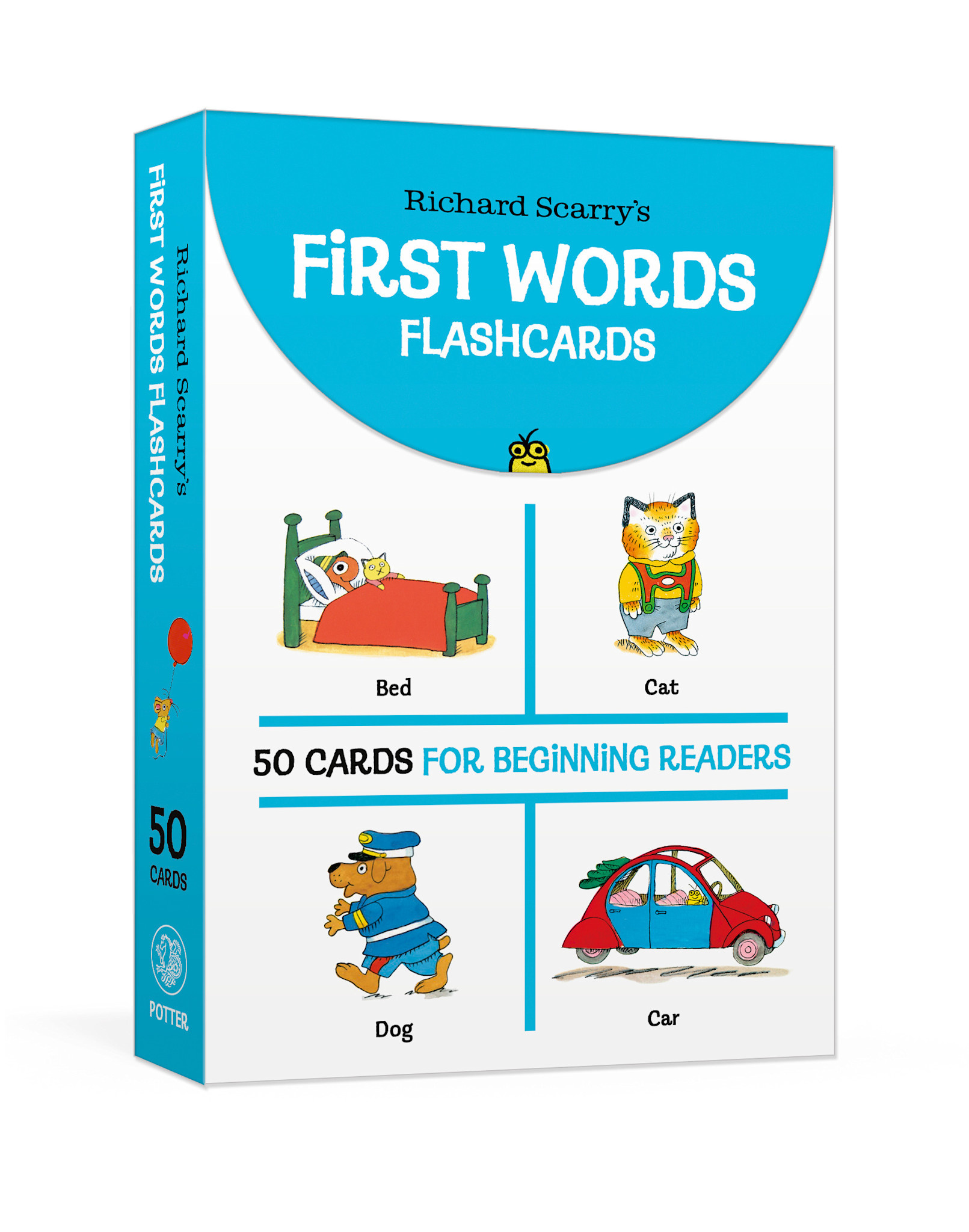 Clarkson Potter Richard Scarry's First Words Flashcards: 50 Cards for Beginning Readers