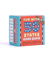 Z Kids Fun with 50 States Card Game: Learn Capitals, Nicknames, and More about the United States!