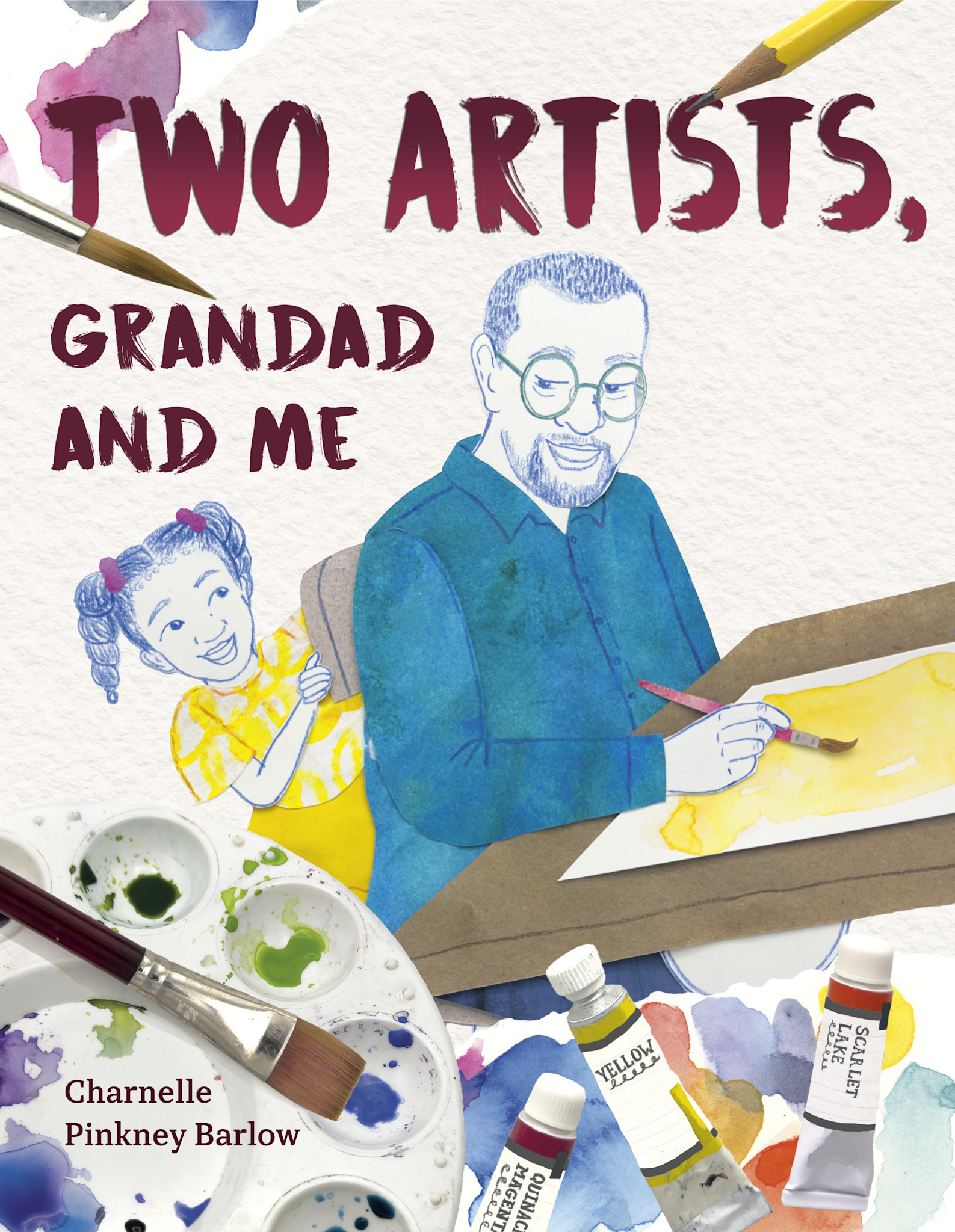Doubleday Books for Young Readers Two Artists, Grandad and Me