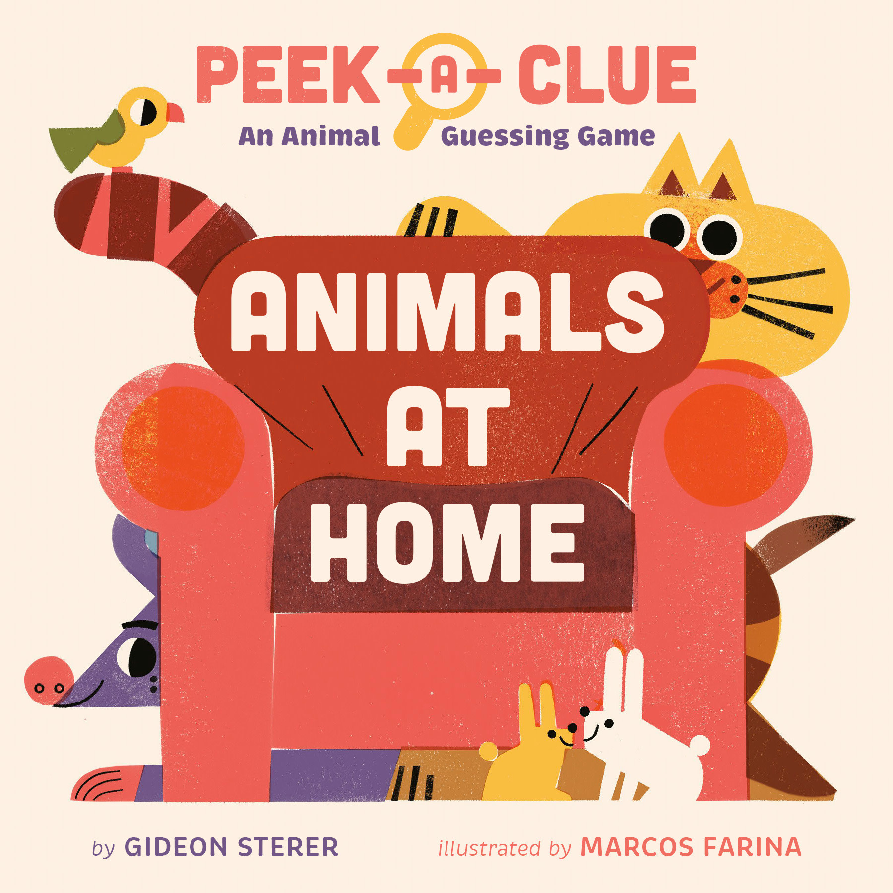 Grosset & Dunlap Peek-a-Clue: Animals at Home: An Animal Guessing Game