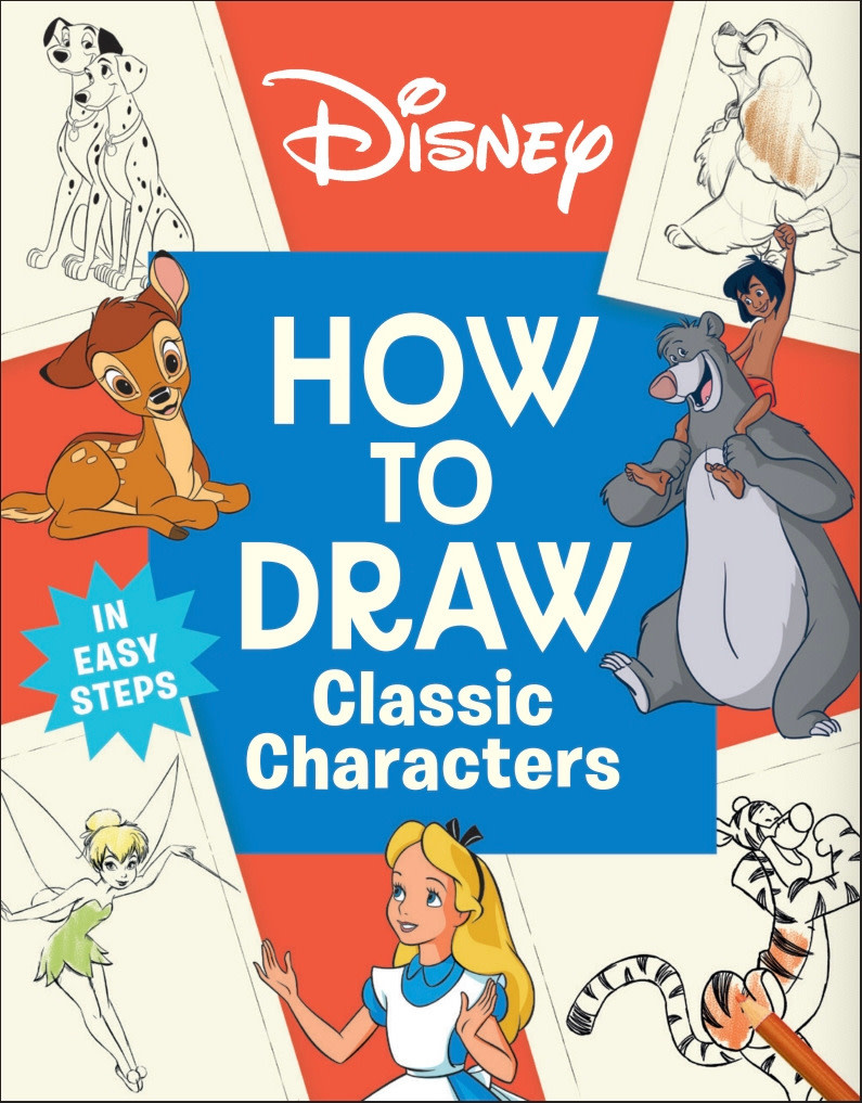 DK Children Disney How to Draw Classic Characters