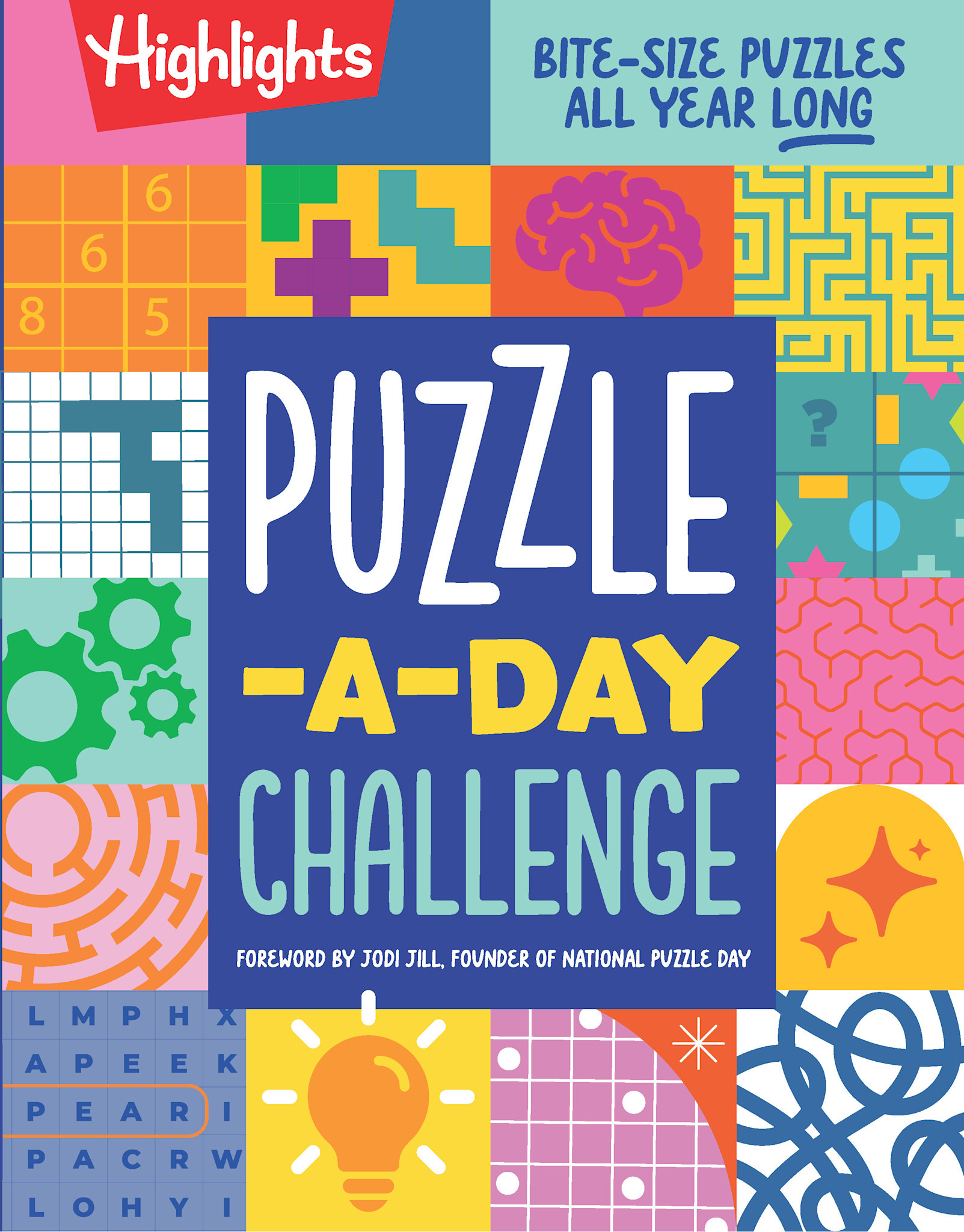 Highlights Press Puzzle-a-Day Challenge: Bite-Size Puzzles All Year Long