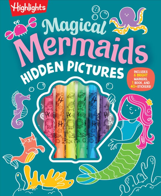 Highlights Press Magical Mermaids Hidden Pictures