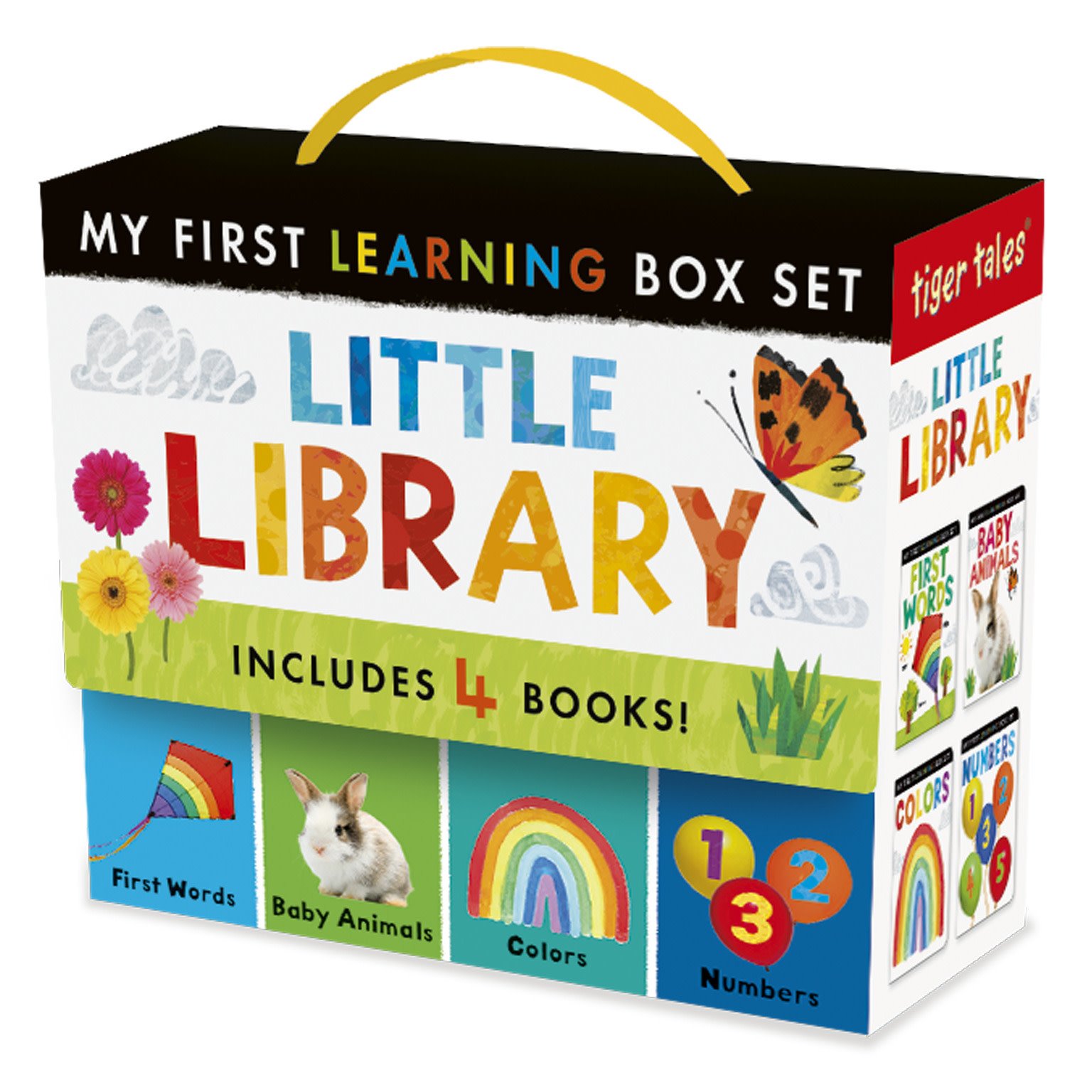 Tiger Tales My First Learning Box Set: Little Library: First Words; Baby Animals; Colors; Numbers