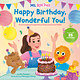 Random House Books for Young Readers Happy Birthday, Wonderful You!: Encouraging Imaginative Play and Social Skills (Ms. Rachel): Includes 25 Stickers