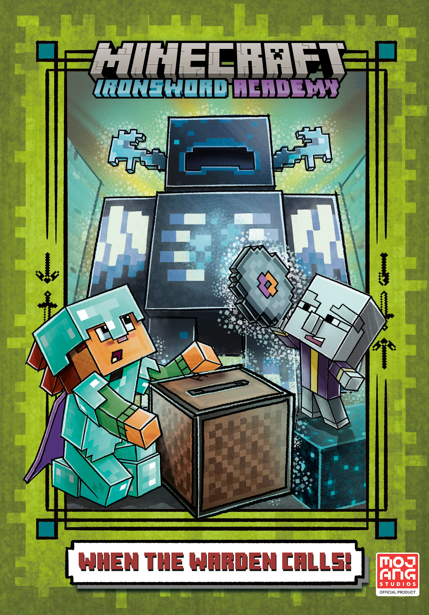 Random House Books for Young Readers Minecraft Ironsword Academy #5 When the Warden Calls