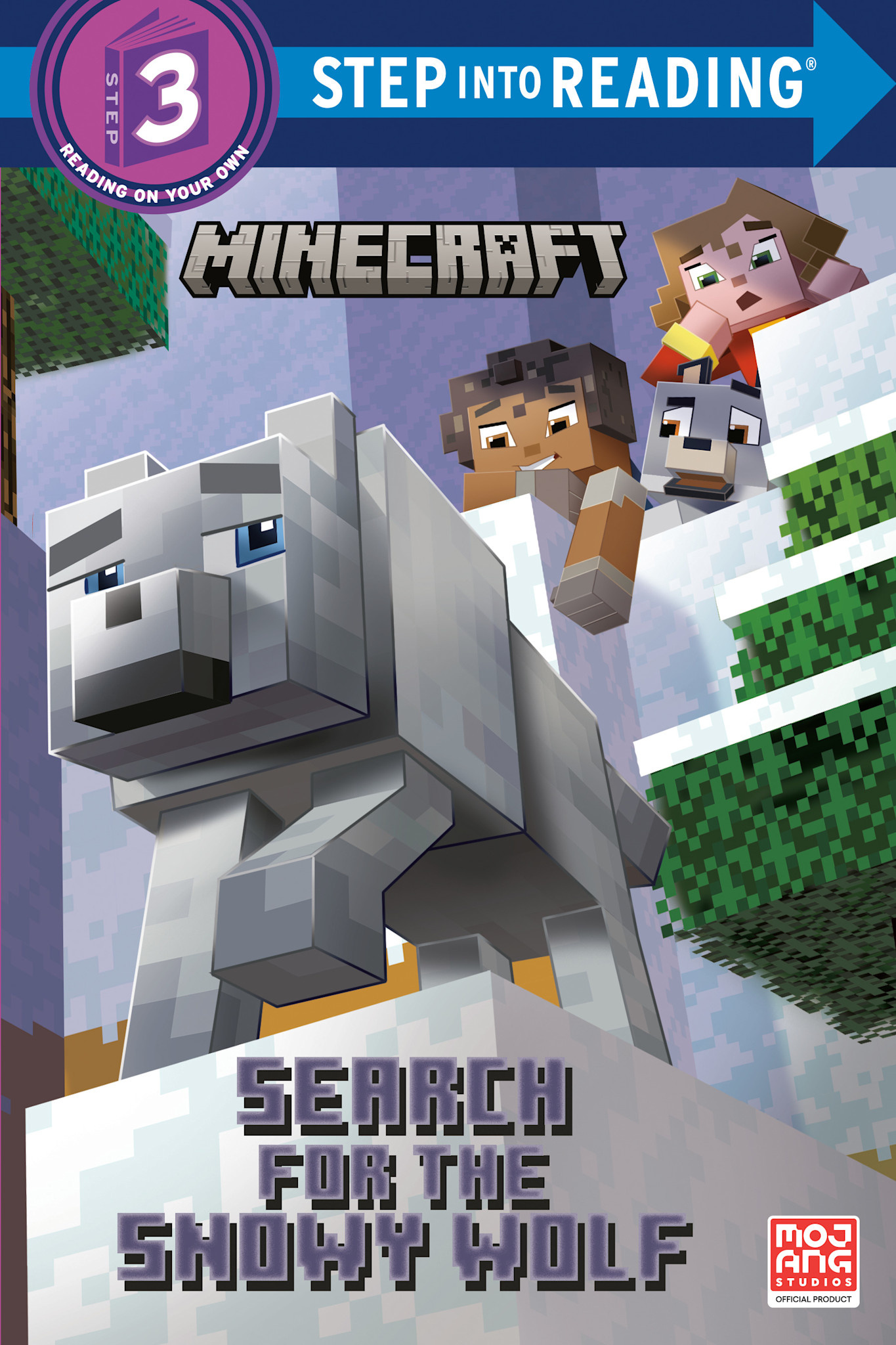 Random House Books for Young Readers Search for the Snowy Wolf (Minecraft)
