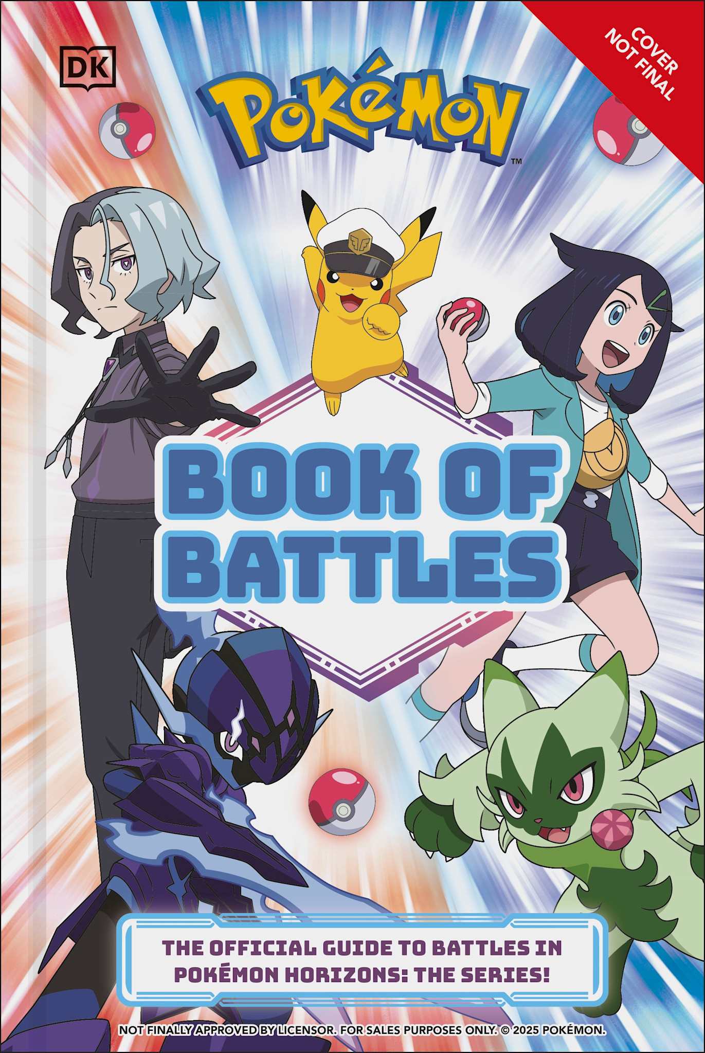 DK Children Pokemon Book of Battles: The Official Guide to Battles in Pokemon Horizons The Series